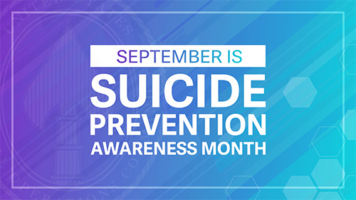 Social media graphic for USSOCOM Suicide Prevention Month.