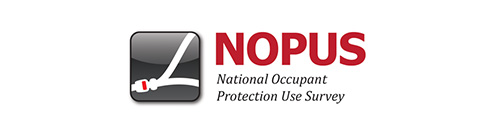 The NOPUS seatbelt study logo.