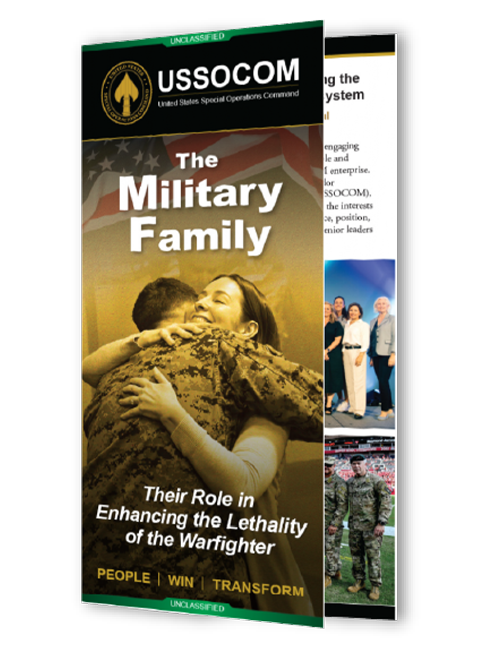 The Military Family brochure dynamic cover