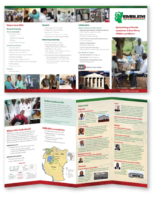 EMBLEM brochure spreads